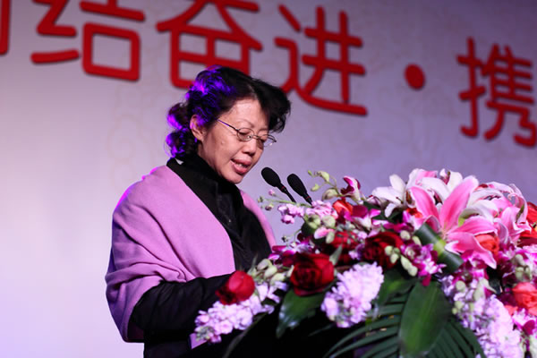 在嘉兴市安徽商会2012年新春联谊会上的讲话——杨蓉