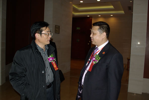 市政协副主席、工商联主席薛佳平接见张保全